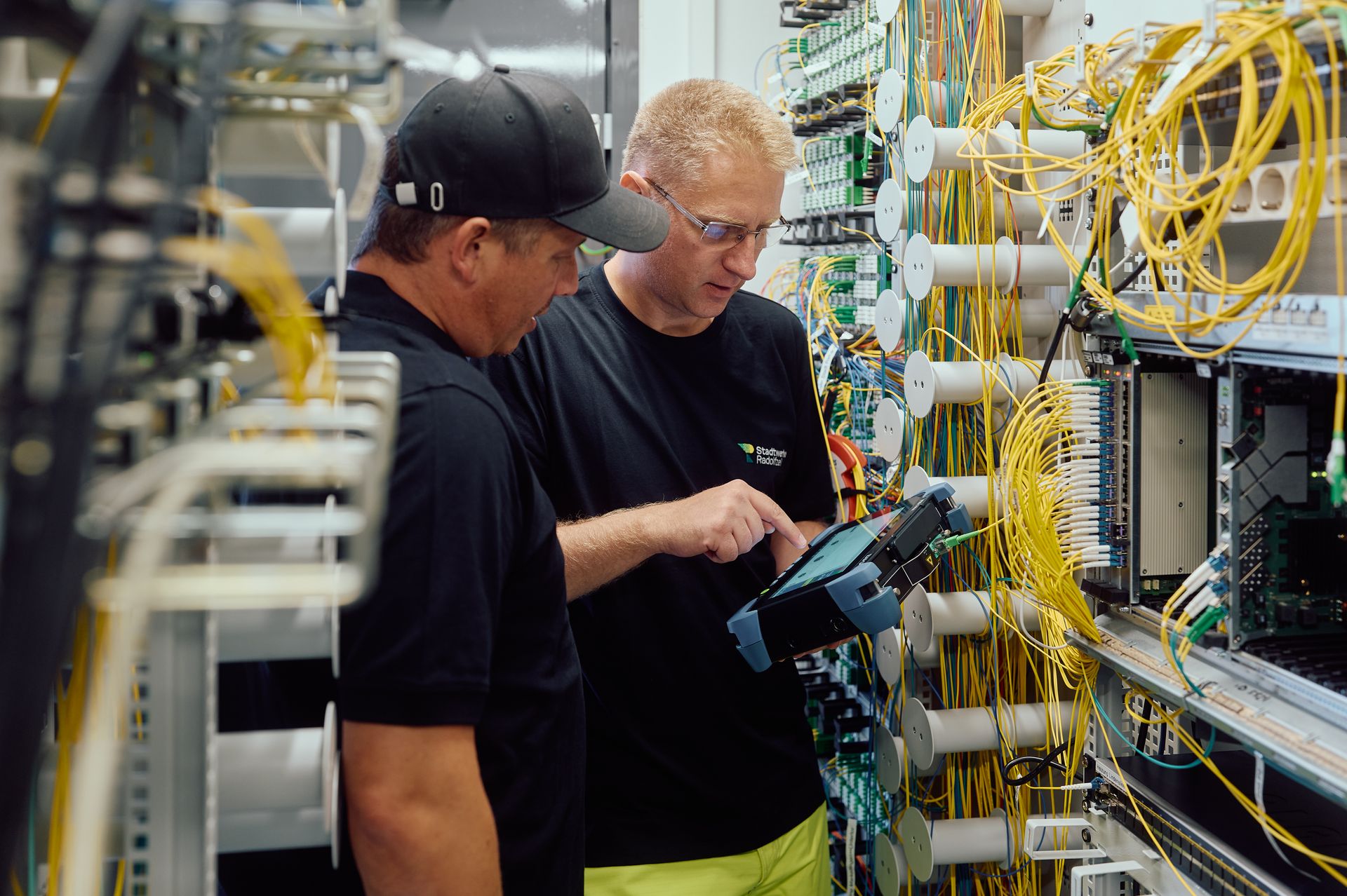 <b>Breitbandnetz</b> für schnelles Internet