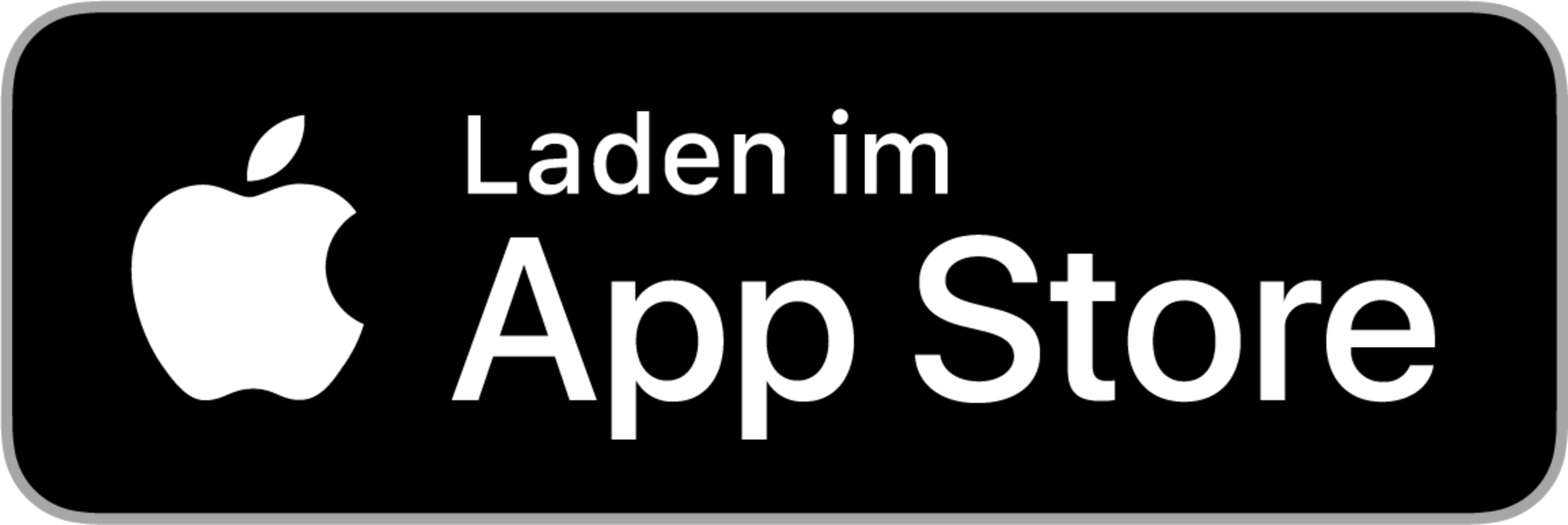 Schaltfläche App Store Moqo App E-Carsahring
