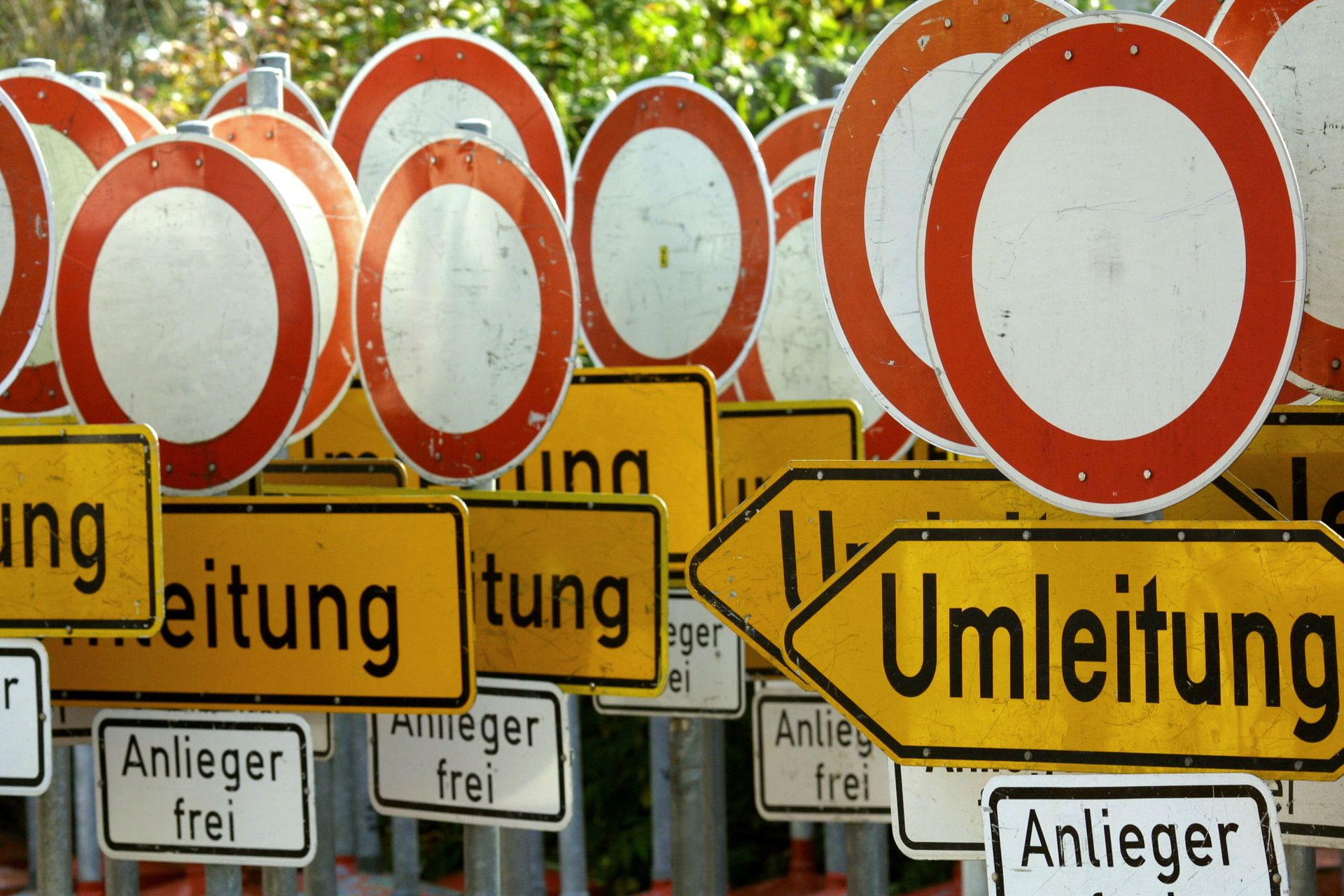  <b>Umleitungen</b> und Störungen beim Stadtbus