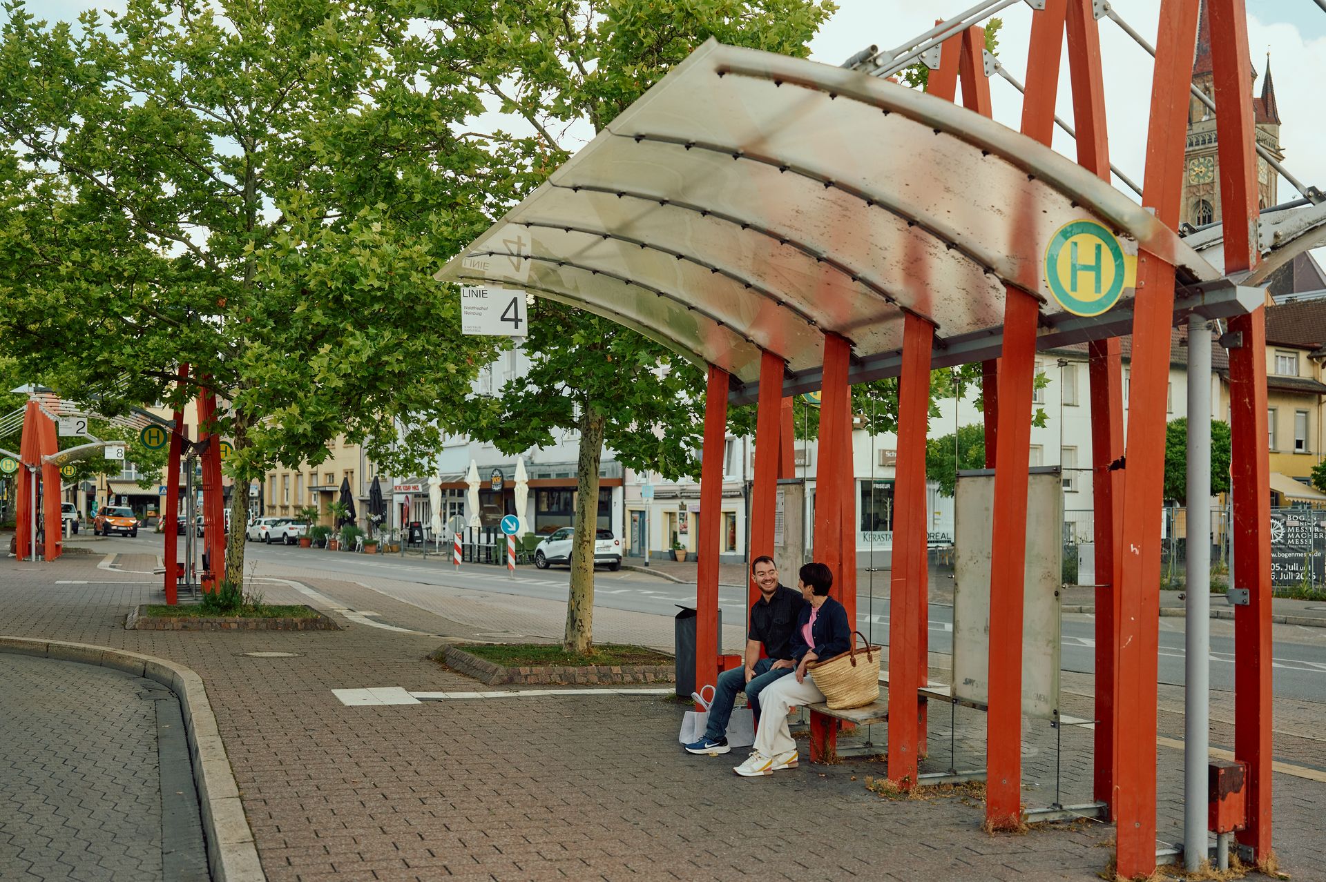 Unterwegs in Radolfzell, <b>entspannt und flexibel mit dem Stadtbus</b>